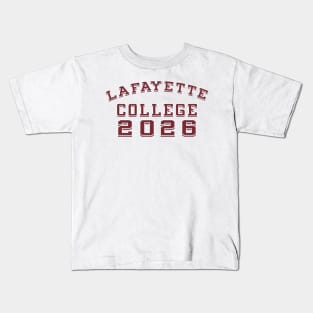 Lafayette College Class of 2026 Kids T-Shirt